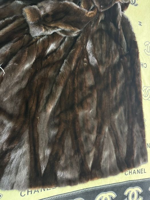 Натуральная норка шуба