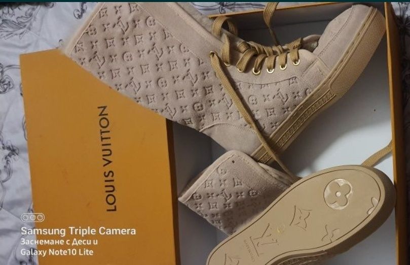 топли боти,  апрески с естествен косъм