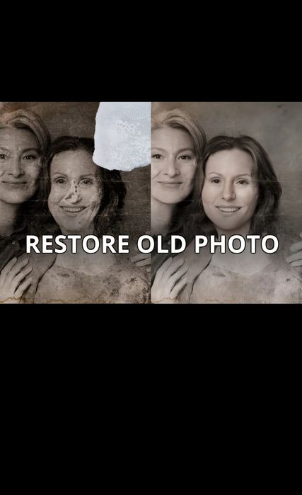 Восстанавливаю старые фото, оживление фото и видео
