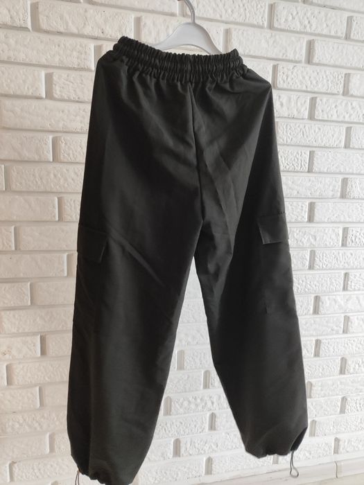 Карго-штаны черные, новые, универсальный размер