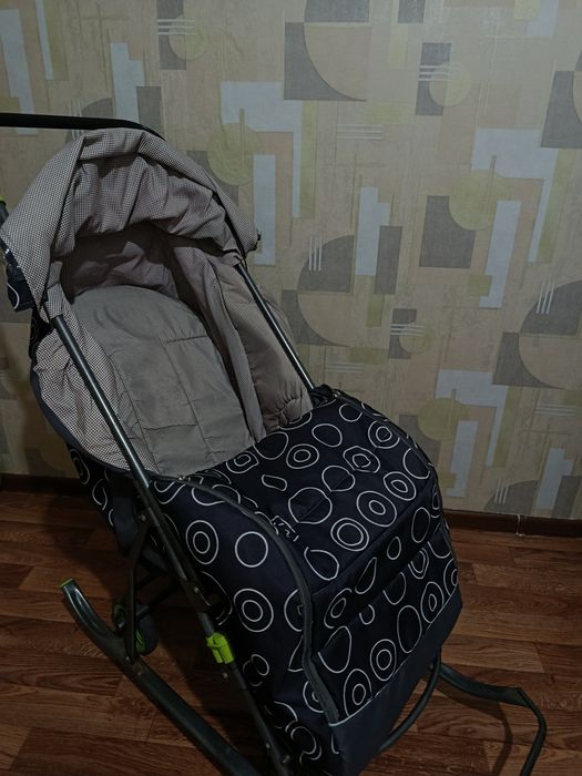 Санки с колёсами