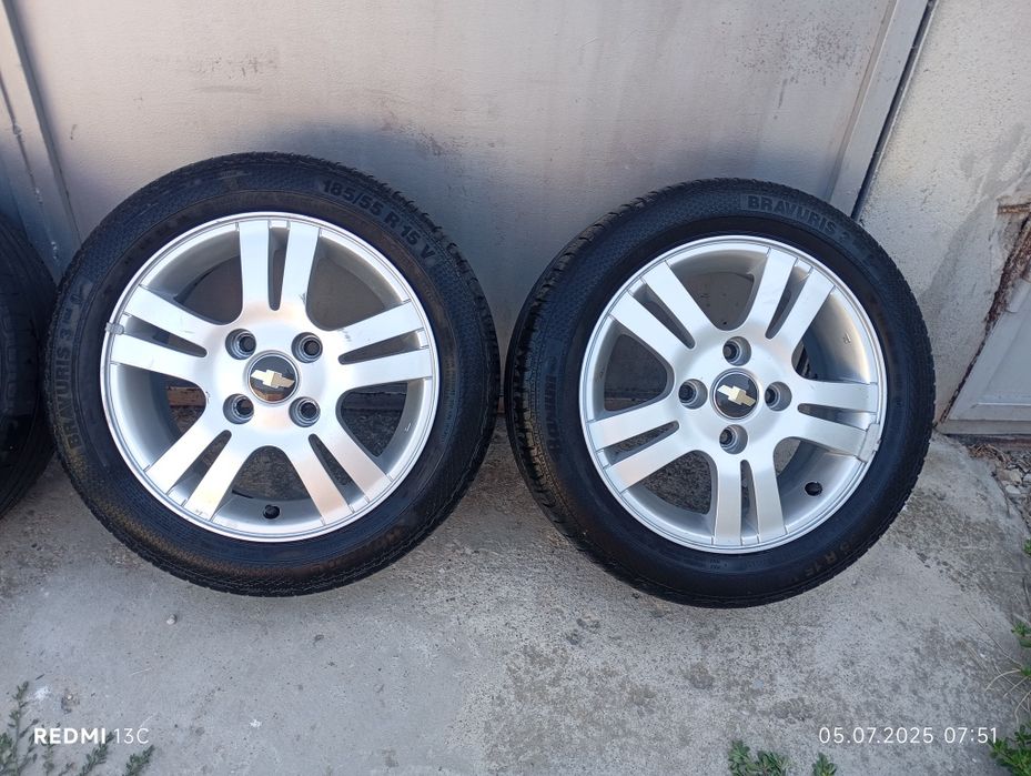 Джанти с гуми Шевролет 15"