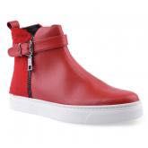 Червени боти ест. кожа 36