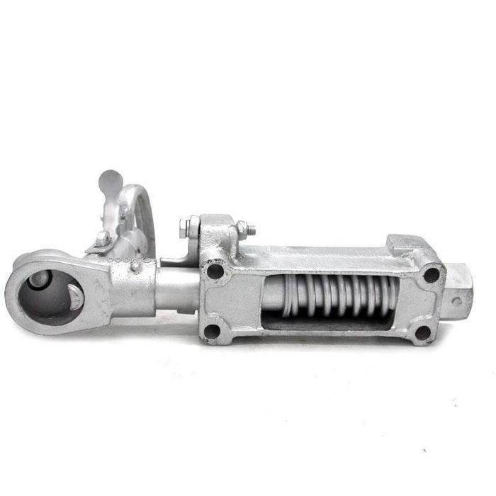 Сцепное устройство с тормозом наката