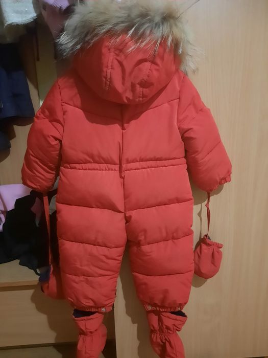 Зимний детский комбинезон до 1 года