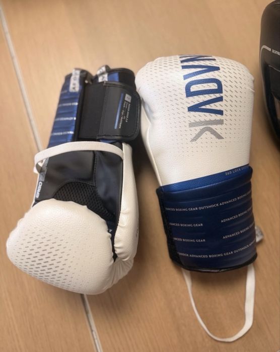 Set mănuși şi cască box