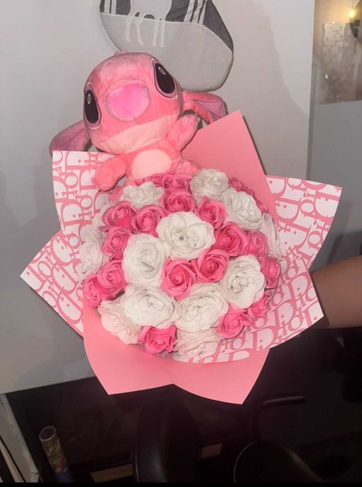 Buchete trandafiri de sapun