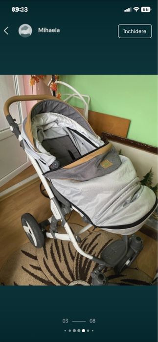 Carucior 3 in 1 krausman