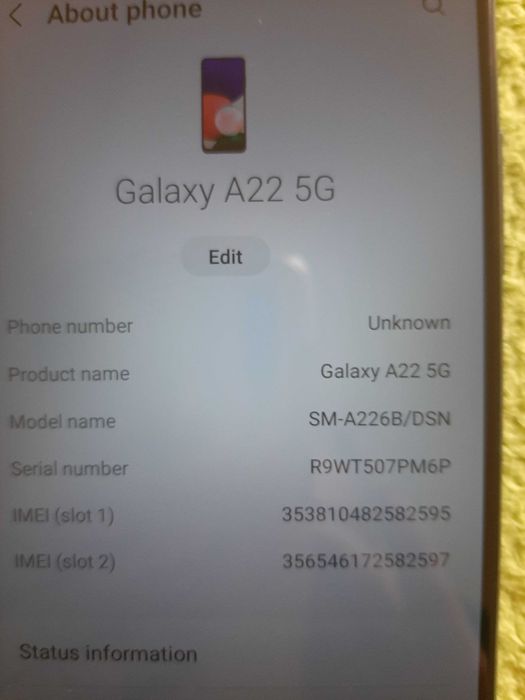 Samsung Galaxy A22 5G