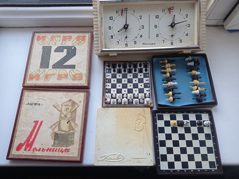 Кубик-рубик, Шахматы СССР разные.