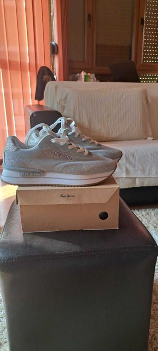 Дамски обувки Pepe Jeans 918 metal