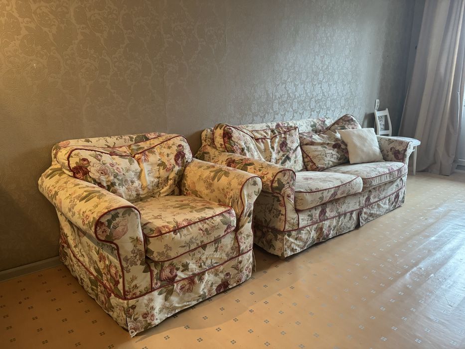 Диван и кресло СРОЧНО