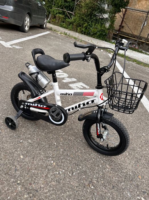 Miko 16" Bicicletă pentru copii BMX Alb