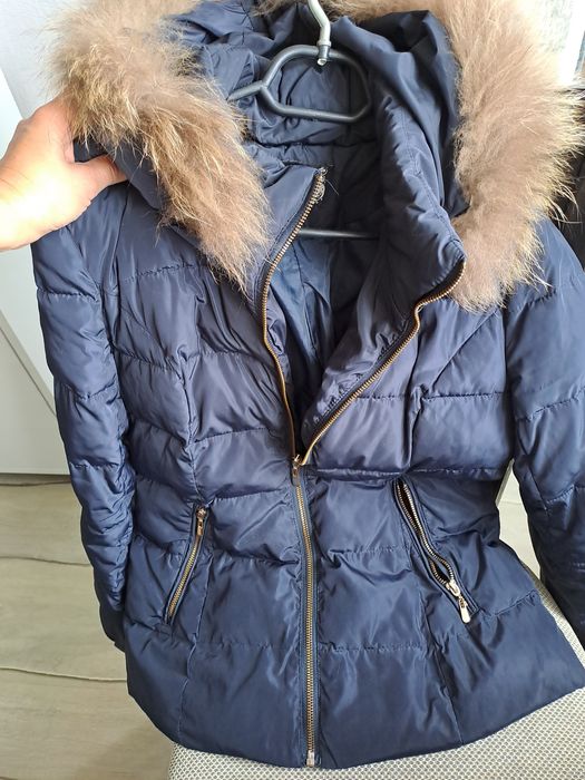 Зимно дамско яке с качулка!