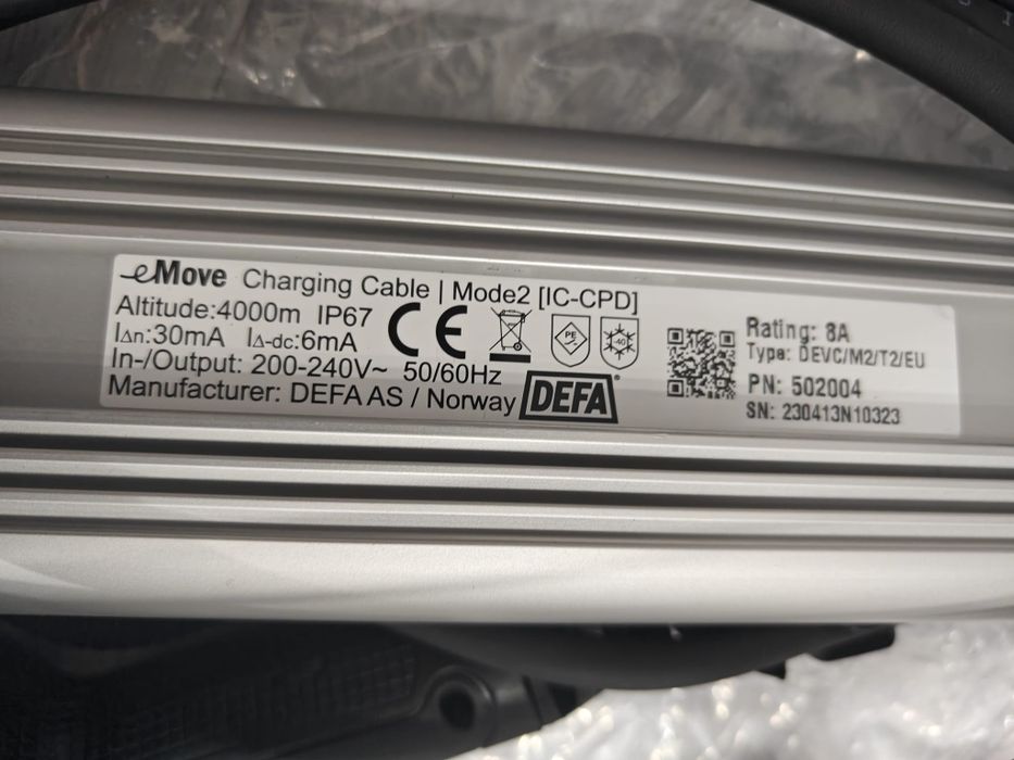 Incarcator masini electrice auto DEFA Solid™ – robust de 4,6 kW