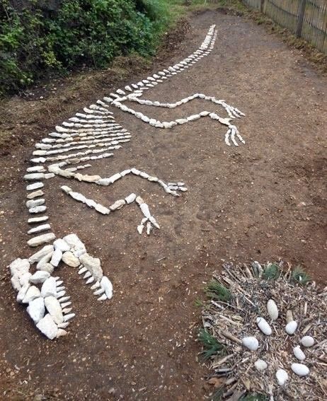 Галька. Белый камень.