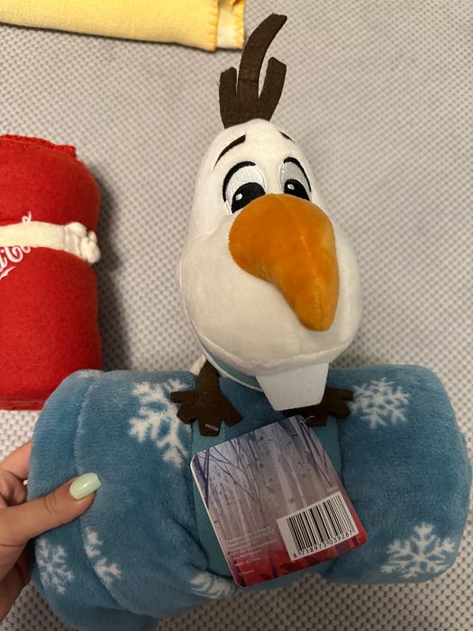 Детски одеала с плюшена играчка