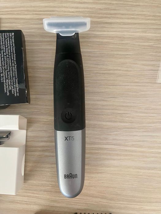 Aparat hibrid de barbierit si tuns barba BRAUN XT5 / Trimmer NOU