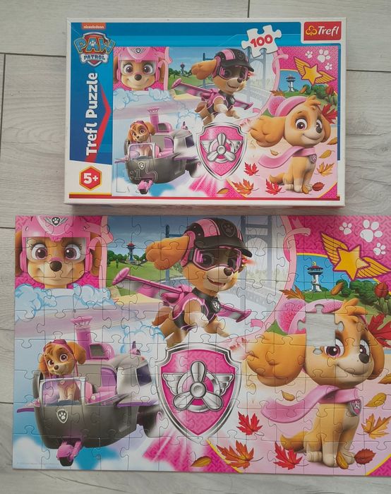 Лот пъзели,Paw patrol, Mickey mouse и др.