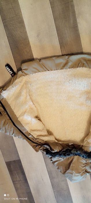 Детская зимняя куртка с капюшоном