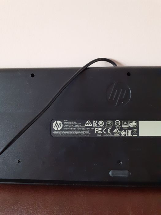 Клавиатура черна Hp