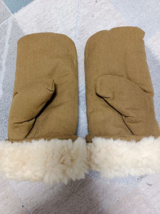 Рукавицы на овчинном меху
