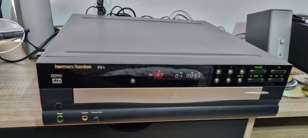 Magazie cd Harman Kardon DVD 5 si Uher