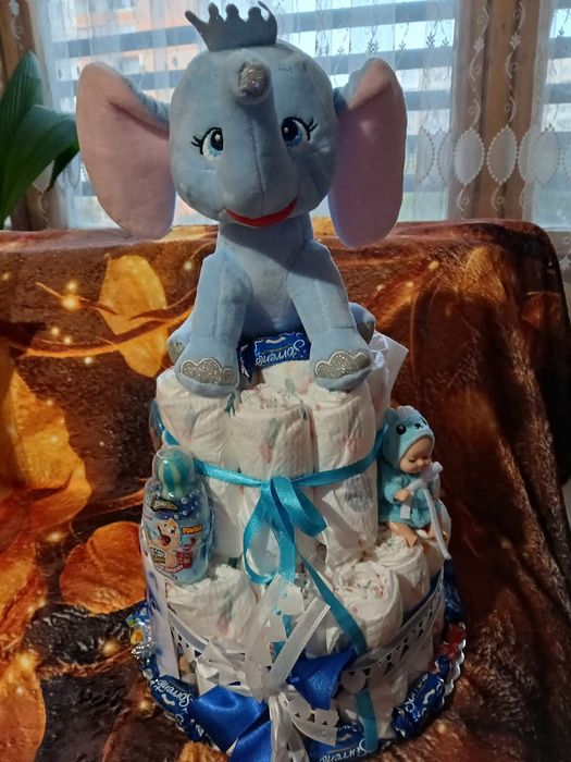 Торта от памперси