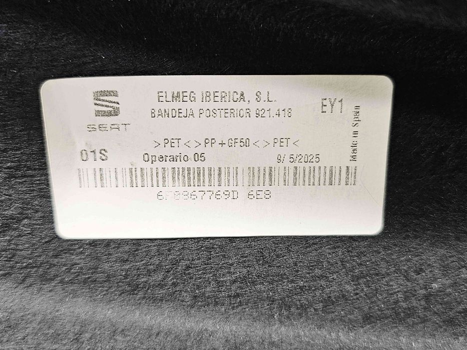 Polita portbagaj Seat Ibiza 6 (KJ1) Facelift [Fabr 2017-prezent] 6F08