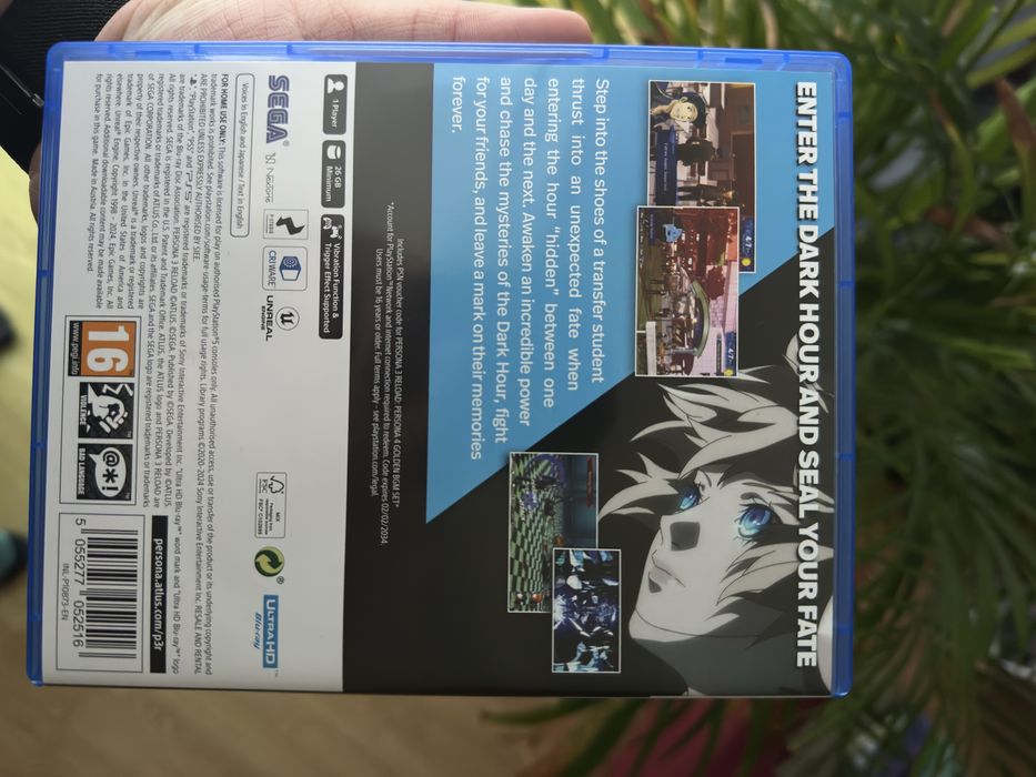 Persona 3 reload ps5