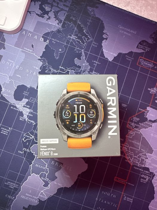Часы Garmin fenix 8 sapphire