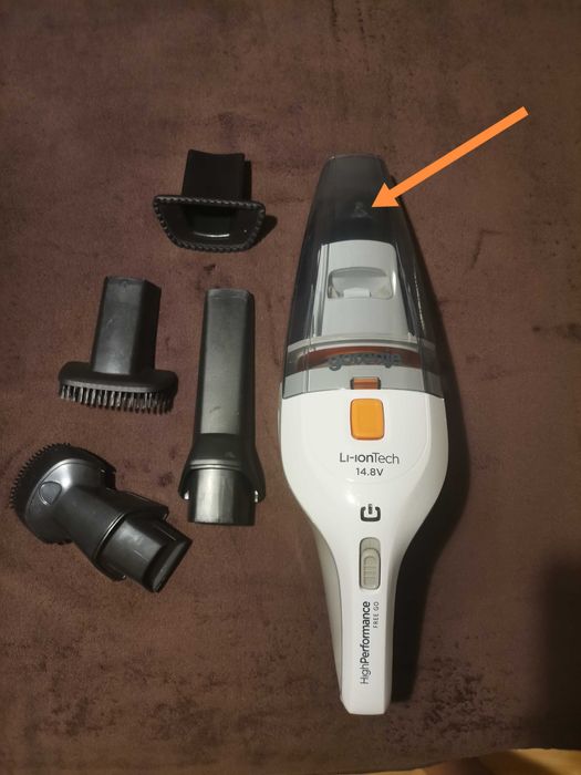 Ръчна прахосмукачка Gorenje MVC148FW - мокро и сухо, 100W, 14.8V, 0.7L