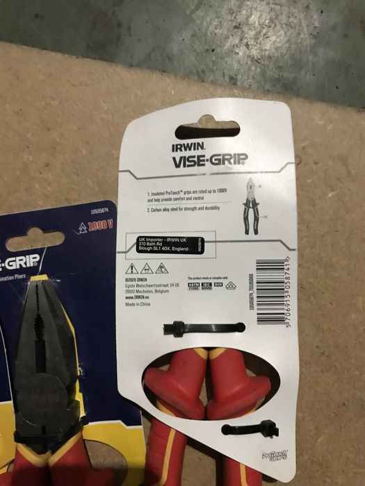 Cleste Patent Irwin Vise Grip 1000v 200mm 8”