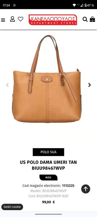 Geanta US POLO pentru femei