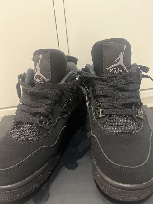 Adidasi jordan 4 black cat