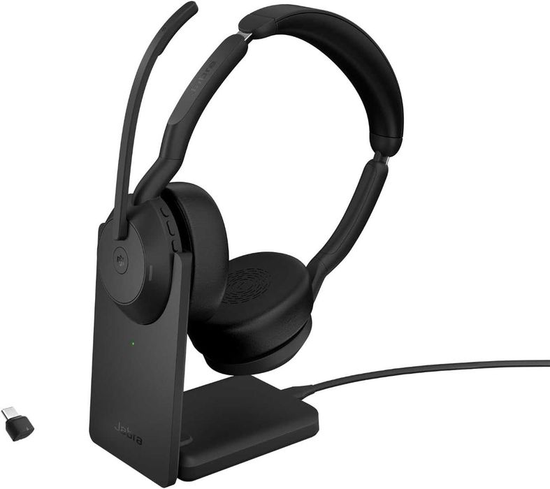 Безжични слушалки Jabra Evolve2 55 Stereo