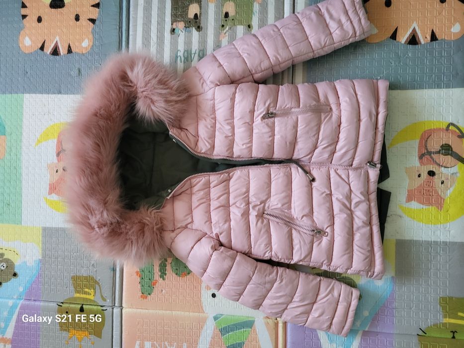 Парка зима на девочку