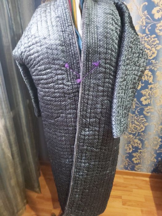 Стеганый чапан ручная стежка