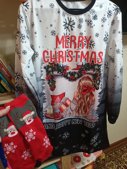 Туники новогодние 2 штуки