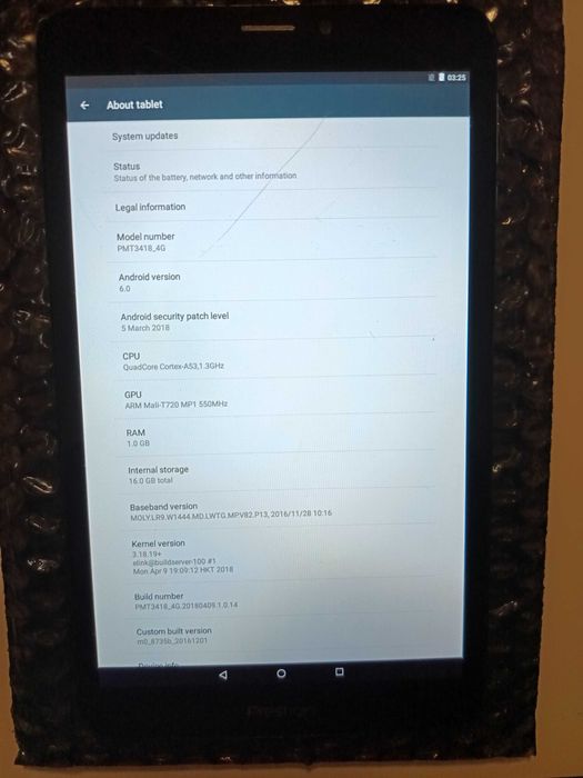 Таблети работещи Lenovo, Presigio