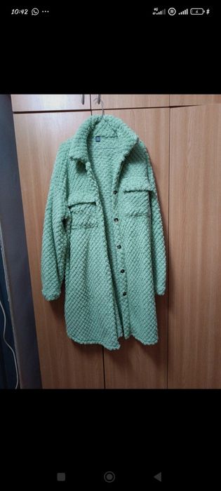 Jacketa noua verde menta