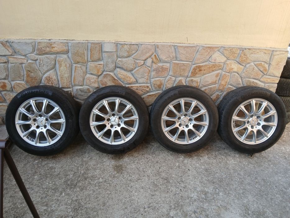Оригинални Алу джанти 16цола за Mercedes w211-w212-E-class.w205.c-class.w204-5×112.Vito.viano