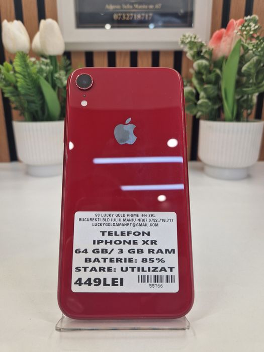 Iphone XR 64GB / 3GB Ram 85% Baterie Garantie! #55766