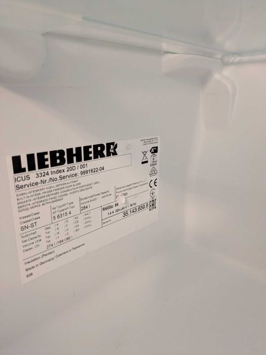 Хладилник с фризер Liebherr ICUS 3324 – вграден, клас A++