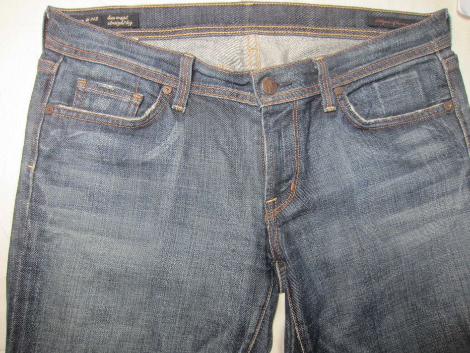 Blugi Citizen of Humanity,W31L34,Talie=82cm,Lung=113cm,usor skinny,USA