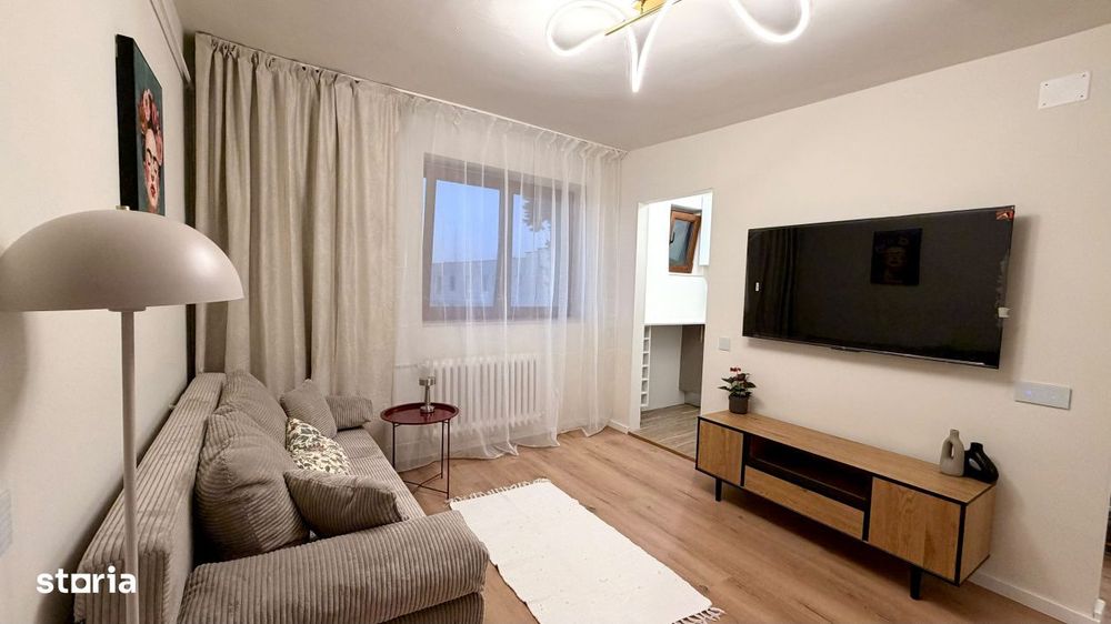 Apartament 2 camere complet renovat si mobilat, TOTUL NOU,Strada Albac