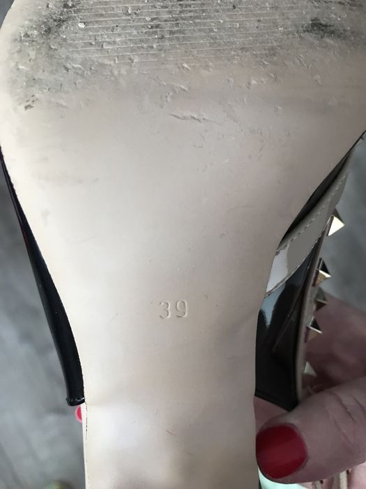 Pantofi decupați stiletto nr.39