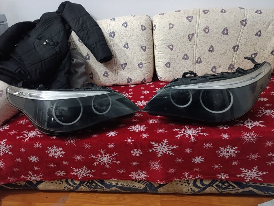 Faruri e60 BMW custom nfl adaptiv inele coton led