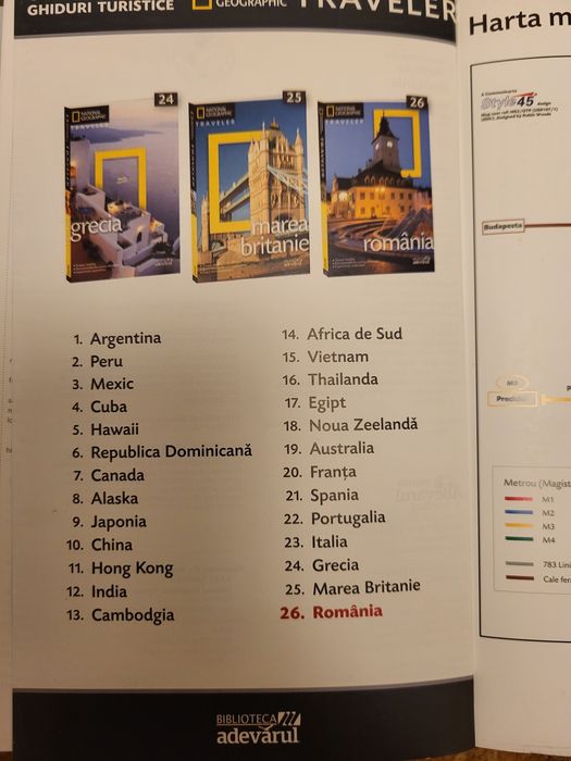 Colectia National Geographic- ghid turistic