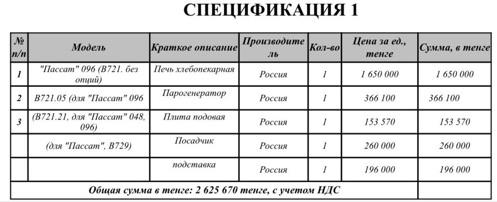 Подовая печь с Пассат 096